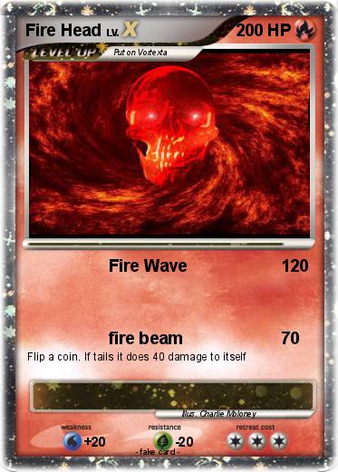 Pokemon Fire Head