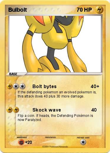 Pokemon Bulbolt