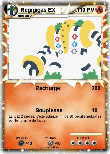 Pokemon Regigigas EX