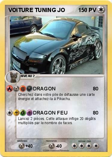 Pokemon VOITURE TUNING JO