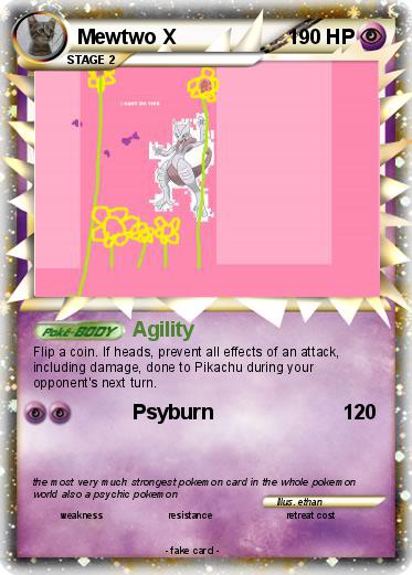 Pokemon Mewtwo X