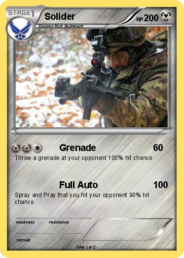 Pokemon Solider