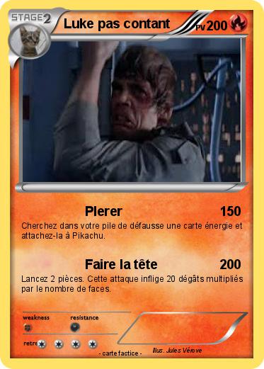 Pokemon Luke pas contant