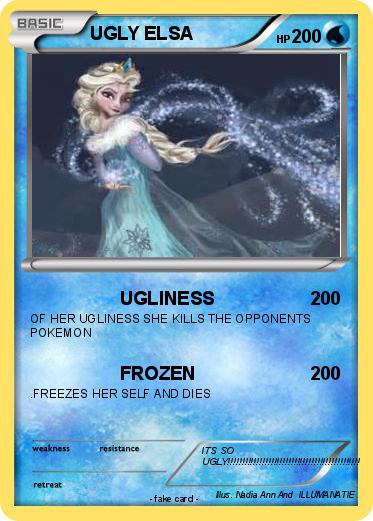Pokemon UGLY ELSA