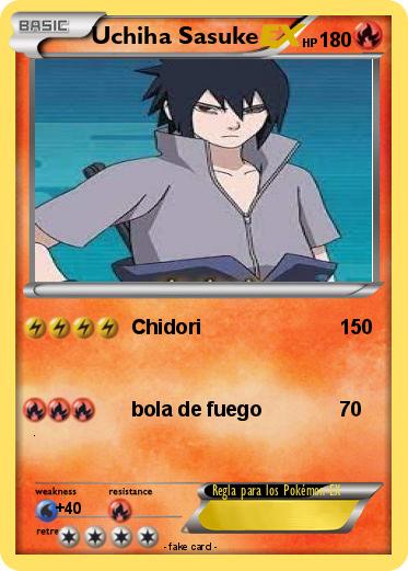 Pokemon Uchiha Sasuke