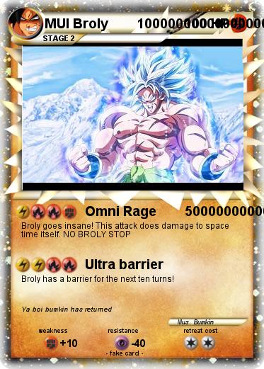 Pokemon MUI Broly        10000000000000000000