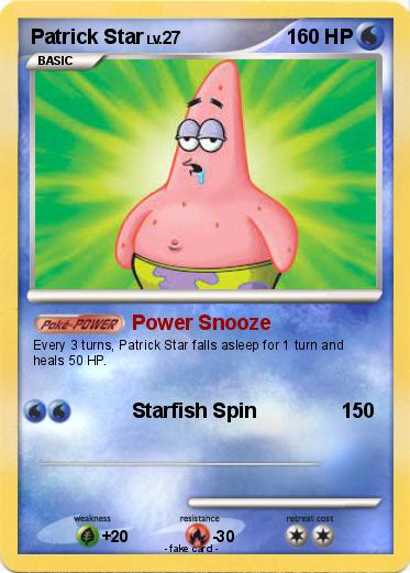 Pokemon Patrick Star