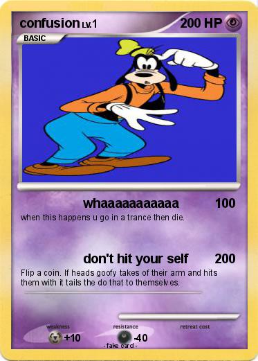 Pokemon confusion