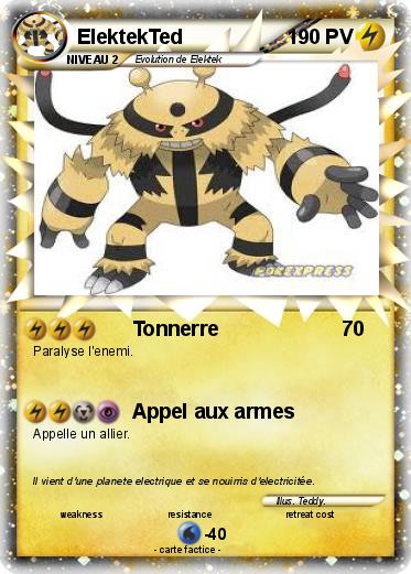Pokemon ElektekTed