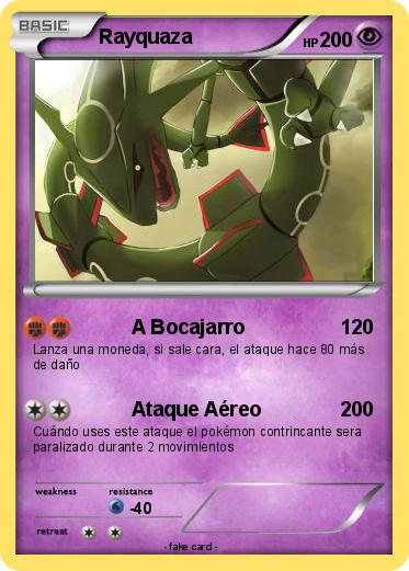 Pokemon Rayquaza