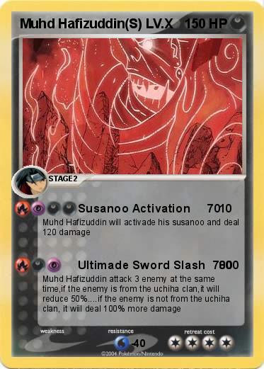 Pokemon Muhd Hafizuddin(S) LV.X