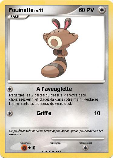 Pokemon Fouinette