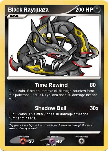Pokemon Black Rayquaza