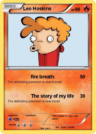 Pokemon Leo Hoskins