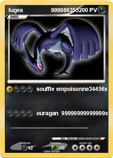 Pokemon lugea                  999986355