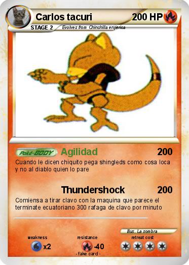 Pokemon Carlos tacuri