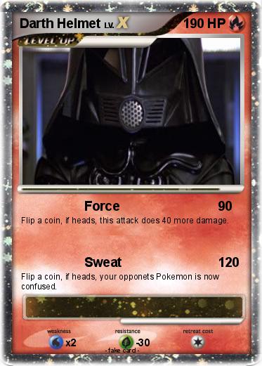 Pokemon Darth Helmet