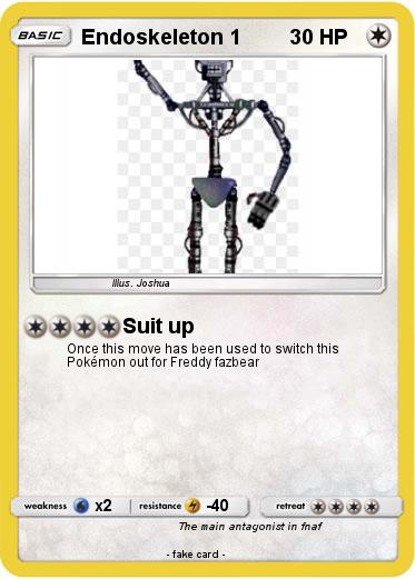 Pokemon Endoskeleton 1