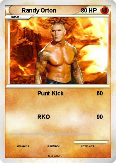 Pokemon Randy Orton