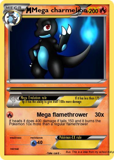 Pokemon Mega charmelion
