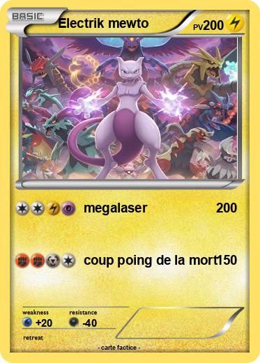 Pokemon Electrik mewto