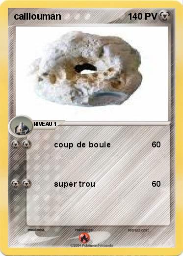 Pokemon caillouman