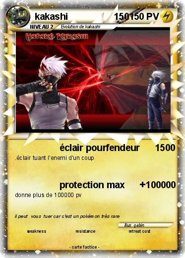 Pokemon kakashi                  150