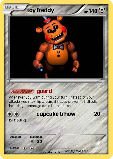 Pokemon toy freddy