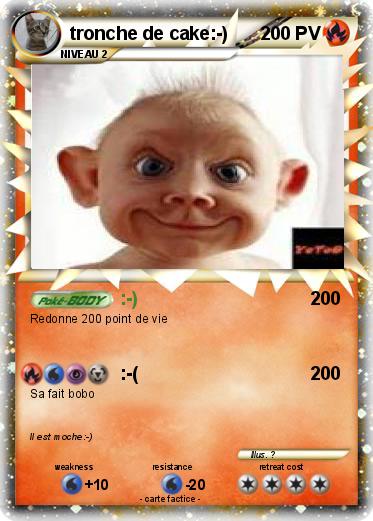 Pokemon tronche de cake:-)
