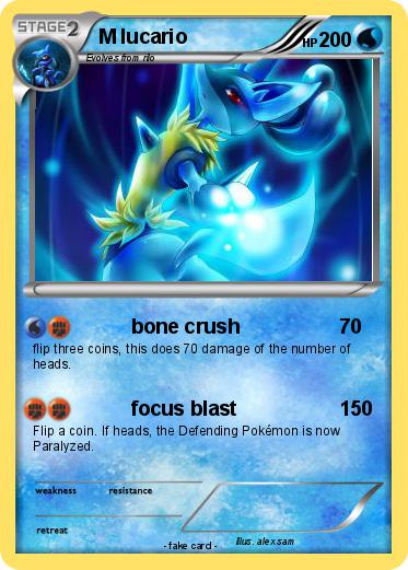 Pokemon M lucario