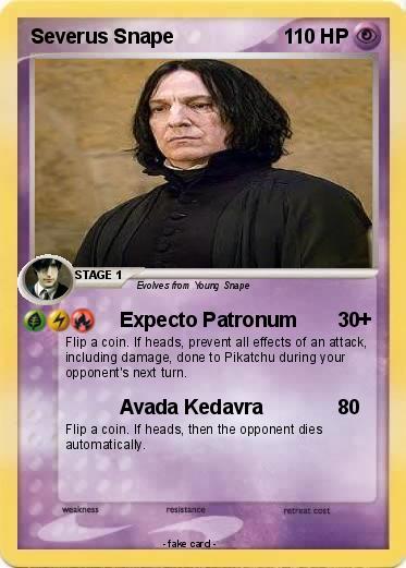 Pokemon Severus Snape