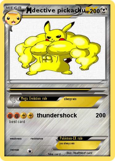 Pokemon dective pickachu