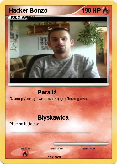 Pokemon Hacker Bonzo