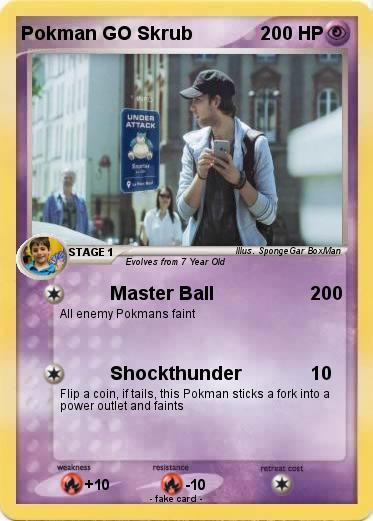 Pokemon Pokman GO Skrub
