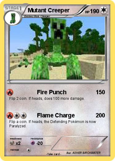 Pokemon Mutant Creeper