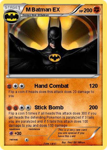 Pokemon M Batman EX