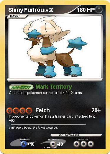 Pokemon Shiny Furfrou