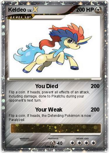 Pokemon Keldeo