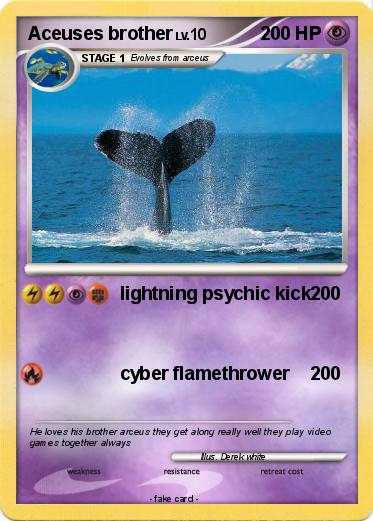 Pokemon Aceuses brother