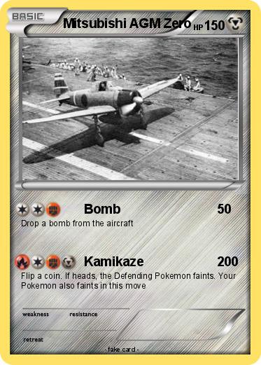 Pokemon Mitsubishi AGM Zero