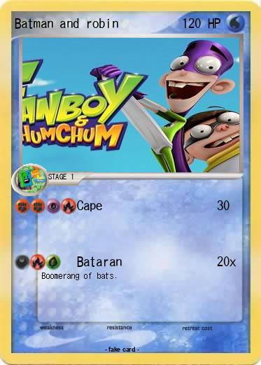 Pokemon Batman and robin