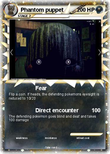 Pokemon Phantom puppet