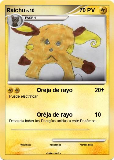 Pokemon Raichu