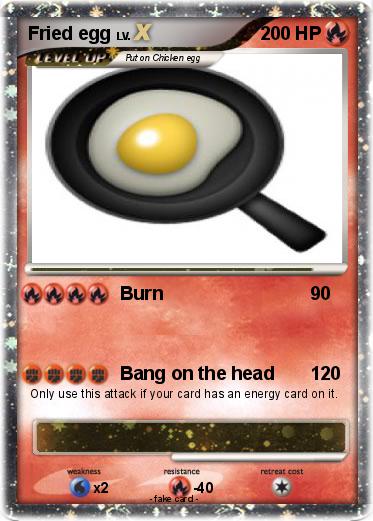 Pokemon Fried egg