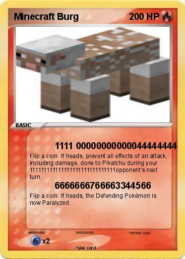 Pokemon Minecraft Burg