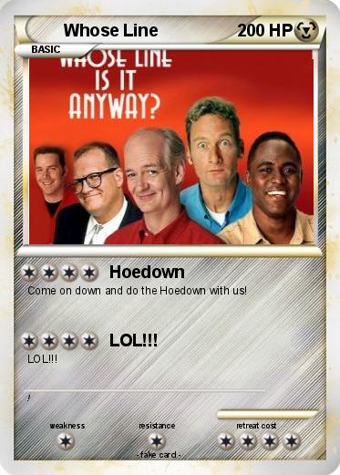 Pokemon Whose Line