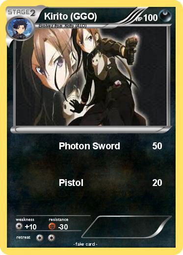 Pokemon Kirito (GGO)