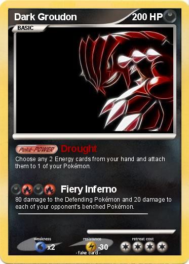 Pokemon Dark Groudon