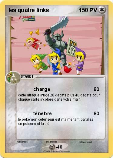 Pokemon les quatre links
