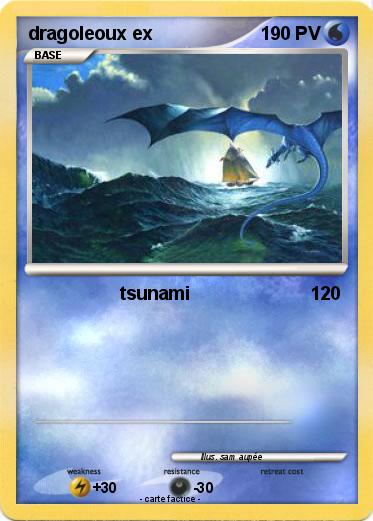 Pokemon dragoleoux ex